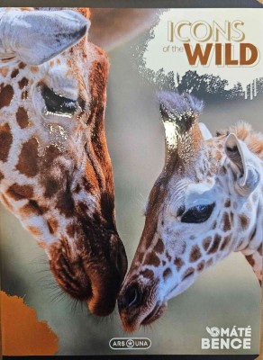 Ars Una Máté Bence Icons of the Wild A/5 extra kapcsos füzet-négyzethálós - zsiráf