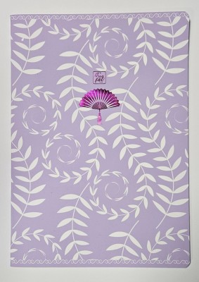Ars Una Soft Touch Purple Spring A/4 extra kapcsos füzet-sima - esernyő