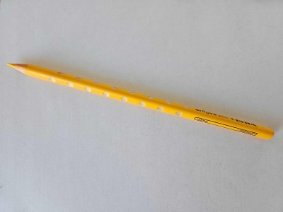 Színes ceruza LYRA Groove Slim háromszögletű vékony világossárga