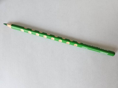 Színes ceruza LYRA Groove Slim háromszögletű vékony zöld