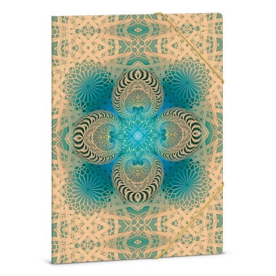 Ars Una Mandala Gold Hope A/4 gumis dosszié