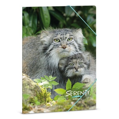 Ars Una Serenity-Manul A/4 gumis dosszié