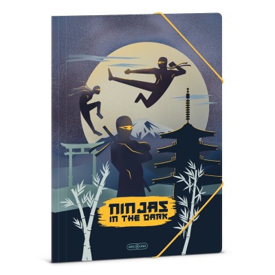 Ars Una Ninjas in the dark A/4 gumis dosszié