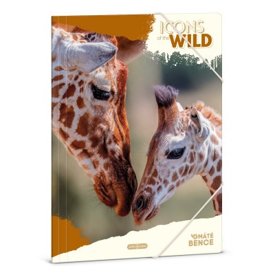 Ars Una Máté Bence Icons of the Wild-Giraffes A/4 gumis dosszié