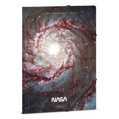 Ars Una NASA-Two Faced Whirlpool Galaxy A/4 gumis dosszié