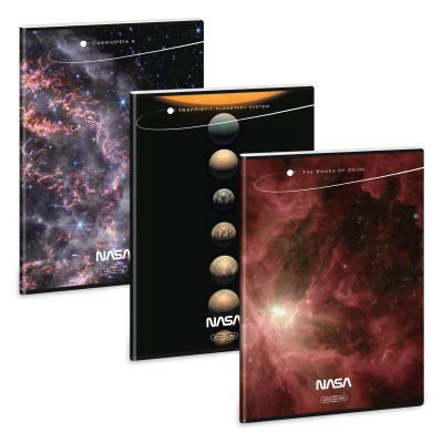 NASA A/4 extra kapcsos füzet-vonalas