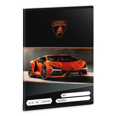 Lamborghini A/5  1. oszt. füzet 14-32