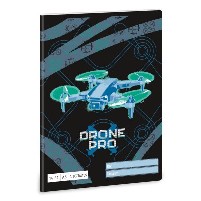 Ars Una Drone Pro A/5 1. oszt. füzet 14-32