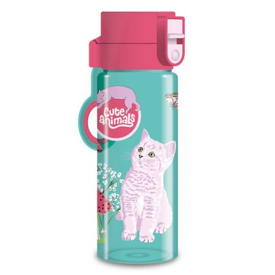 Ars Una Cute Animals-kitten BPA-mentes kulacs-475 ml