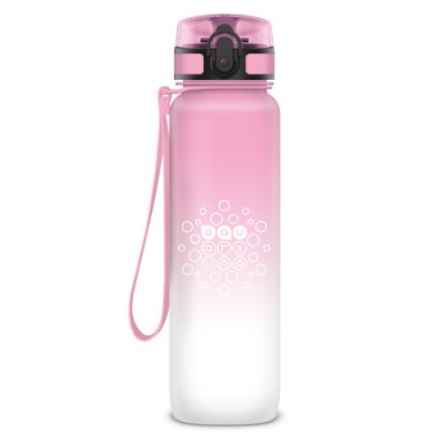 Ars Una BPA-mentes színátmenetes motivációs kulacs matt - 1000 ml - Candy floss