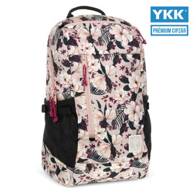 Ars Una Flowery pink hátizsák AU-17