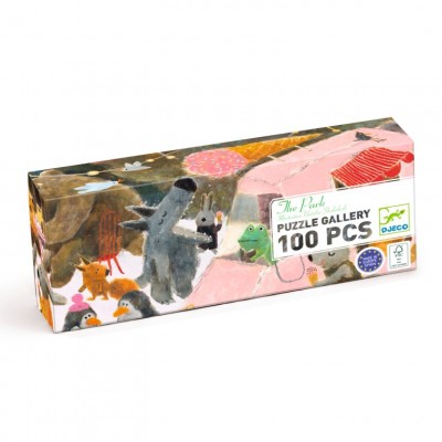 Művész puzzle - A ligeti mulatság, 100 db-os - The park