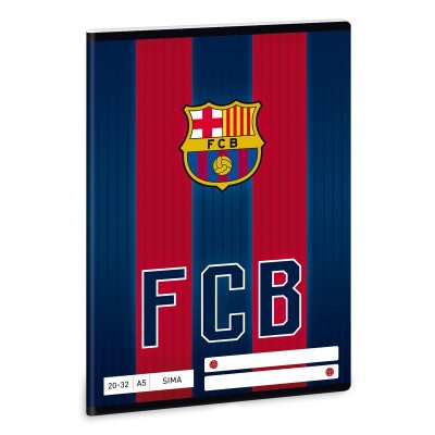 Ars Una FC Barcelona A/5 sima füzet 20-32