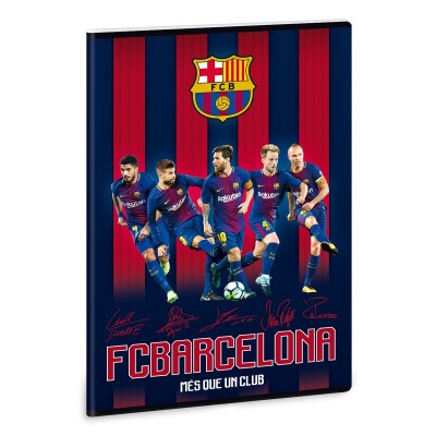 Ars Una FC Barcelona A/4 extra kapcsos füzet-sima