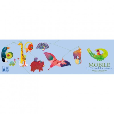 Szélmobil függődísz - Állatok farsangja - Carnival of animals