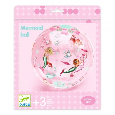 Felfújható labda, Ø 35 cm - Sellős labda - Mermaid Ball