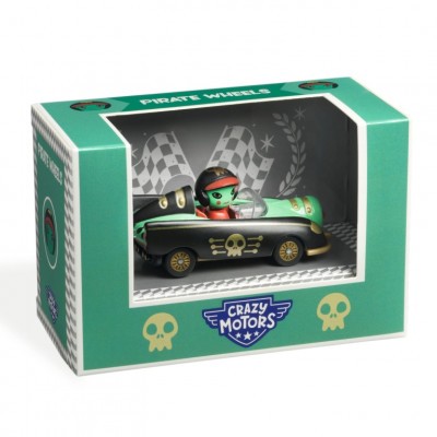 CRAZY MOTORS játékautó - Kerekes Kalóz - Pirate Wheels