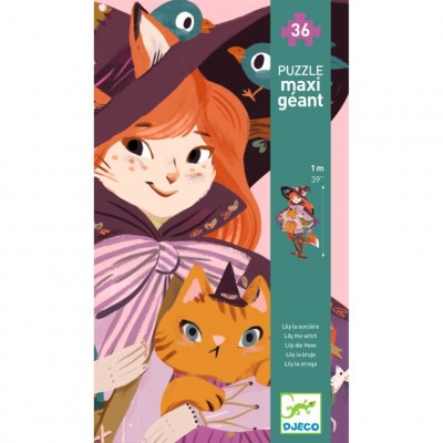 Óriás puzzle - A Kisbarátok Háza, 36 db-os - The Little Buddies' House