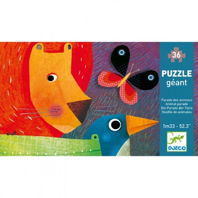 Formadobozos puzzle - A tigris sétája - The tiger's walk