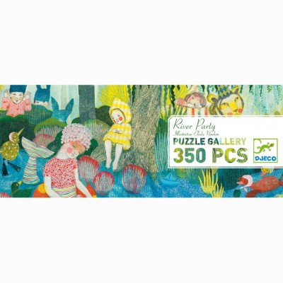 Művész puzzle - Folyóparti piknik, 350 db-os - River Party