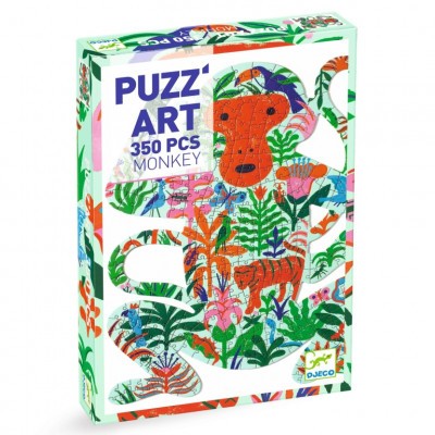 Művészeti puzzle - Majom, 350 db-os - Monkey