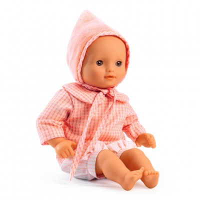 Játékbaba - Róza, barna szemű, 32 cm - Rose brown eyes