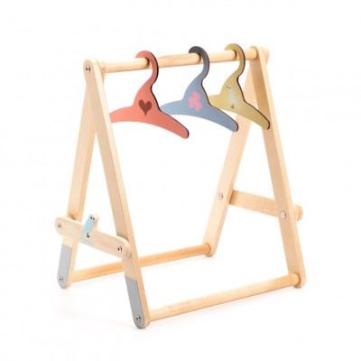 Ruhafogas 3 vállfával - Clothes Rack and 3 hangers