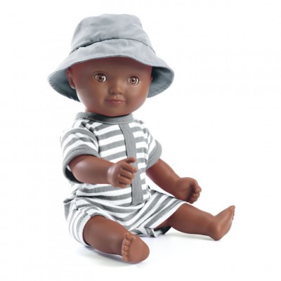 Játékbaba, fürdethető - Samu, 32 cm - Baby Samra