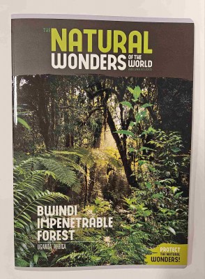 Ars Una Natural Wonders A/4 extra kapcsos füzet-vonalas - Bwindi Impenetrable Forest