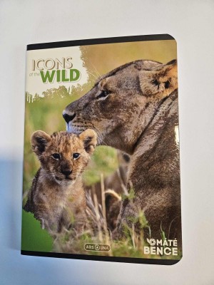 Ars Una Máté Bence-Icons of the Wild  A/5 extra kapcsos füzet-szótár - O