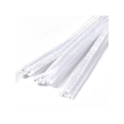 Zsenília, 30 cm - fehér, 10 db