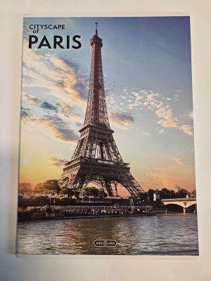Ars Una Cityscape A/4 extra kapcsos füzet-négyzethálós - Paris