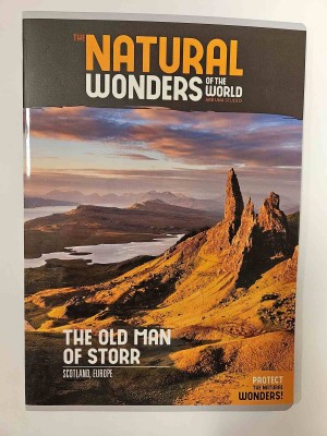 Ars Una Natural Wonders A/4 extra kapcsos füzet-vonalas - The Old Man of Storr