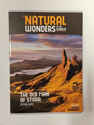 Ars Una Natural Wonders A/4 extra kapcsos füzet-négyzethálós - The Old Man Of Storr