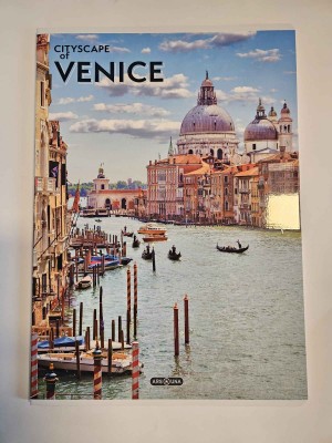Ars Una Cityscape A/4 extra kapcsos füzet-négyzethálós - Venice