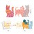 Matricázó képkészítés - Cicák és macskák - Elodie’s cute cats