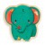 Fa puzzle - Elefánt, 14 db-os - Puzzlo Elephant