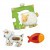 Óriás puzzle - Tanyasi állatsimogató, 12+8 db-os - Tactile farm puzzle