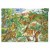 Megfigyeltető puzzle - Dinoszauruszok, 100 db-os - Dinosaurs + booklet