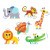 Párosító puzzle - Ormányos - Articulo Animals
