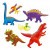 Kapcsos képkészítés - Dinszauruszok - Dinos